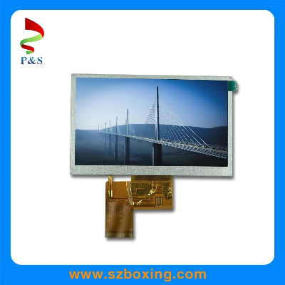 5.0-Inch 480 (RGB) X 272p LCD Panel with Resistive Touch Screen