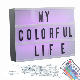 A4 Party Light Box Color Changing Cinema Light Box