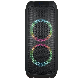 Feiyang Double 10 Inch Circle Light Party Box Trolley Bluetooth Portable Active Bacttery Audio Loud Speaker manufacturer