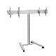 Public TV Floor Stand Dual Screens 30-60" (AVA 202B1)