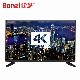  China Best Price LED TV 32 Inch to 100 Inch Frameless Smart TV with LG Samsung TV Screen