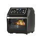 Fashion Home Kitchen Appliances 15 Liters Large Capacity Intelligent Touch Screen with Glass Visible Air Fryer