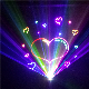  Wholesale 2watts Sky laser Light RGB Animated Laser Lamp DJ Disco Equipment