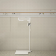  Long Arm Medical Floor Monitor Stand for Clinic Hospital