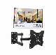 China Factory Universal for 14-32 Removable LCD TV Wall Bracket Full Motion manufacturer