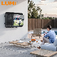  Weatherproof TV Enclosure with Full-Motion Wall LED LCD Mounts for Outdoor