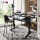  Ergonomic Office Furniture Adjustable Electric Standing and Sit Desk Single Motor Laptop Standing Desk