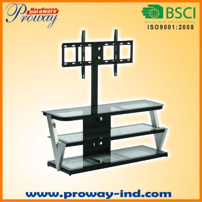 Wholesale Unique Design Plasma Glass TV Stand for 32"-60"