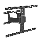  Ultra Slim Folding Full-Motion Swivel Articulating TV Wall Mount Bracket