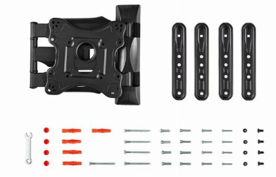 2022 to Mexico Nb North Bayou P4 Full Motion Articulating TV Wall Mount Bracket for 32"-55" LED LCD Plasma Flat Screen Monitor Max Loading 27kg TV Stand