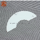 OEM Irregular Shape Tempered Glass White Silk Printing for Electronic Product Top Cover Panel