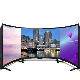 Factory Cheap Price 55 65 Inch Curved TV Screen LED USB Audio Video Toslink Support VGA 4K WiFi Smart TV