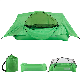 Portable Airbed Inflatable 2-in-1 Tent Air Sofa with Canopy Outdoor Camping Tent Air Bed Ci15442