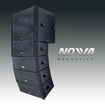 High Power Compact Dual 8" Professional Line Array PRO Audio (Smart 8)