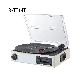 Turntable Player with Cassette Aux in Headphonejack Wooden Case Vinyl Record Players