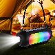 Multifunction Outdoor Wireless RGB Light Solar Charging Blue Tooth FM Radio Speaker