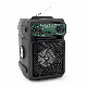  FM/Am/Sw Band Radio Bluetooth Wireless Portable Outdoor Solar Speaker