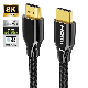 8K HDMI Cable 3.3FT Male to Male HDMI Kable Support 4K@120Hz 8K@60Hz