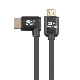  Right Angle 270 Degree to Vertical Right HDMI 2.0 Cable, Support 4K 18g 3D Video, Ethernet, Arc