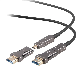  Aoc Fiber HDMI Cable Support 4K@60Hz Hdr, 18gbps, Ycbcr 4: 4: 4 8bit 3D Arc Hdcp 2.2 with HDMI a Male and Micro