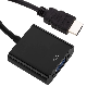  HDMI to VGA Converter with Cable 0.25m HD 1080 p