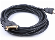 HDMI to DVI Cable, 24K Gold-Plated 24+1 DVI Cable Male to Male with Magnetic Ring