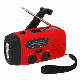 Hand Crank Radio with Light Rechargeable Battery 1000mAh