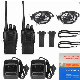 2020 Hot Selling 2 Pack UHF 400-470MHz 16 Channel Two Way Radio Handheld Walkie Talkie Baofeng Bf-888s High Power Flashlight