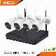 4CH 2MP Wireless WiFi Cameras NVR Kits with Xmeye View Eseecloud Ippro APP