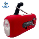 Multifunction Sos Alarm Flashlight Radio FM Am Portable Emergency 10000mAh Charger Power Bank Solar Power Radio