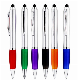  Custom Logo Promotion Highlighter Ballpoint Ball Point Touch Screen Stylus Plastic Pen