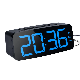 Portable Blue Digital Alarm Clock Radio with Night Light manufacturer