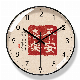 Wall Clock Living Room Clock Simple New Chinese Peace Joy Silent Clock Wall