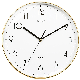  Living Room Simple Silent Quartz Creative Watch Plastic Generation Walll Clock