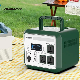 1000W LiFePO4 Battery Solar Portable Power Station for Camping Emergency Solar Generator