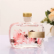  Luxury Home Decorative Aromatherapy Essential Oil Fragrance Perfume Glass Bottle Reed Diffuser Room Scent Diffuser Sticks