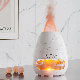 200ml Himalayan Salt Lamp Diffuser Crystal Stone 3D Flame Air Humidifier manufacturer