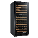  Black Door 111-Bottle Wine Cooler Box Wine Cellar Cooler Build in Furniture Dual Zones