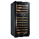 Black Door 111-Bottle Wine Cooler Box Wine Cellar Cooler Build in Furniture Dual Zones