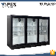 Black Bar Mini Wine Fridge Lockable Glass Door Beverage Chiller Eco Friendly Cooler manufacturer