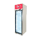 Lsd-458f Vertical Showcase Upright Showcase Glass Door Freezer with LED Light manufacturer