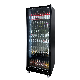 Cool Black Top Glass Single Door Commercial Beverage Refrigerator