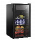  Glass Single Door Refrigerator for Wine Cooling