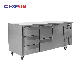 Reliable and Cheap Most Selling Products Under Counter Undercounter Refrigerator Restaurant Kitchen Freezer Bench manufacturer