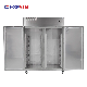 Commercial Refrigeration Equipment Double Doors Upright Freezer Vertical Commercial Refrigerator manufacturer