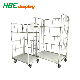 Factory Price 3 Sided Industrial Tool Trolley Roll Container
