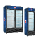 Apex Commercial Upright Double Glass Doors Cold Coke Display Fridge manufacturer