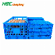 Nestable & Stackable Folding Plastic Crates for Egg Delivering