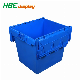  Wholesale Heavy Duty Plastic Nestable Moving Crates Stackable Turnover