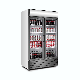 1000L Large Capacity Upright Display Glass Door Beverage Refrigerator for Sale manufacturer